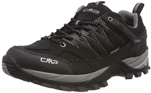CMP Herren Trekking und Wanderhalbschuhe, Nero Grey, 45 EU