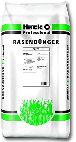 HACK PROFI Rasendünger Speed 25 kg Turbodünger Schnellwirkung Startdünger