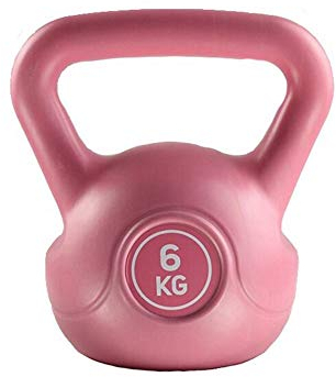 Kettlebells AGYH 4 Kg / 6 Kg / 8kg Zement Gemischt Eisen Kettle, Hauptgymnastik Squat Push-up Kettlerudertrainingsgeräte (Color : Pink, Size : 8kg/17.6lb)