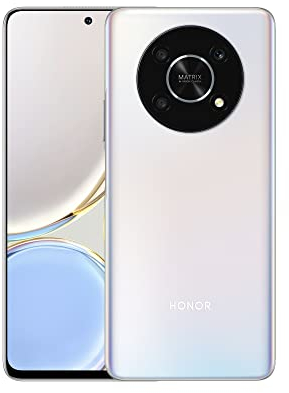 HONOR Magic4 Lite 5G, Smartphone ohne Vertrag, 6.81 Zoll Android Handy, 120Hz-LCD, 6 GB RAM + 128 GB, 4800 mAh mit 66W SuperCharge, 64 MP Kamera, Snapdragon 695 (Silber)