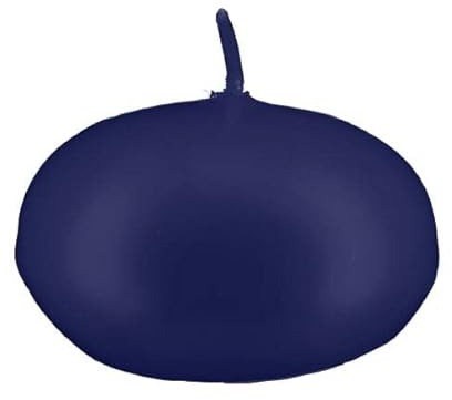 Kopschitz XXL Maxi Schwimmkerzen Dunkelblau Ø 80 x 55 mm, 8 Stück