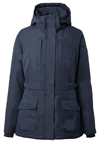 HORZE Damen Reitjacke Jadine, leichte Winterreitjacke wasserdicht und atmungsaktiv, Blau, 38