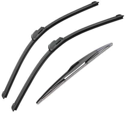 Auto Car Wipers 3PCS, 24+16+16 Front And Rear Replacement for Subaru Impreza Hatchback MK3 GE GV GH GR 2007-2014, Windshield Wiper Blades Original Equipment Wiper Blade, That Meet OEM Quality Easy