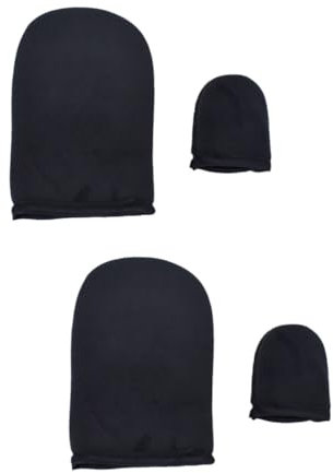Didiseaon 4pcs Tanning Mitts Thumb Sunless Tanning Glove for Face Portable Makeup Gloves Sun Protection Mitts for Back