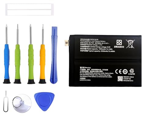 ERYNK BLP787 Batterie de rechange compatible avec Oppo Reno4 Pro 5G / Reno4 Pro 4G Batterie de rechange avec jeu d'outils