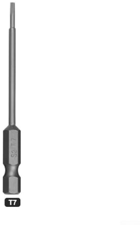 babominimer 100 mm magnetischer Torx-Schraubendreher-Bit mit 1/4-Zoll-Sechskantschaft, legierter Stahl, manipulationssicherer Sternkopf, kompatibel mit elektrischen Schraubendrehern, für Handwerkzeuge