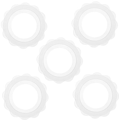 TOYANDONA Anneaux De Protection Mammaire Antidérapants En Silicone Grand Format, Lot De 5, Protection La Transpiration Estivale, Accessoires Essentiels Pour Mamans Allaitantes Et -nés