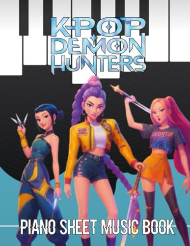 K‑pop's D-mon's Hu-nter's Music Book: Fun Collection with Easy, Original & Four‑Hands Versions