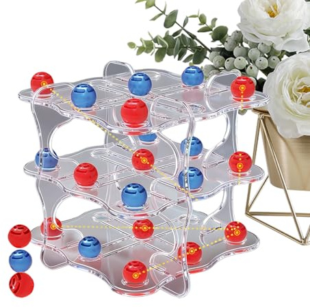 Jeux De Société Stratégiques pour Adultes, Jouets Éducatifs de Bataille, Plateau d'Échecs 3D Interactif, pour Garçons et Filles de Plus de 4 Ans, Amis, Étudiants, Personnes Âgées, Maison,