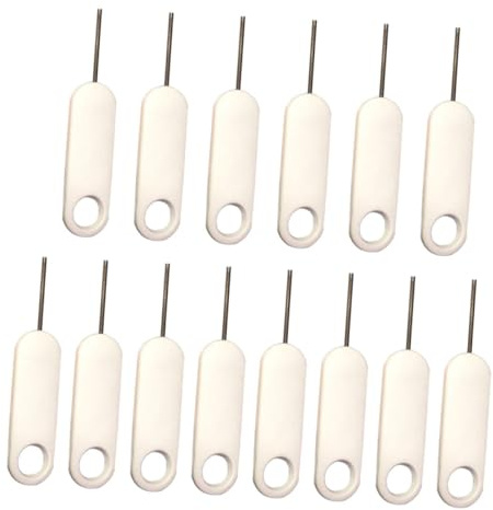 COLLBATH 20 Piezas Herramientas Extractoras de Tarjetas Sim para Móviles Agujas de Acero Duraderas Accesorios para Teléfonos Inteligentes Fácil Uso y Protección del Dispositivo