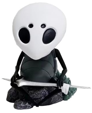 DEXSHUN Hollow Silksong Quirrel Figur Anime Hollow Figuren Gaming Serie Modell PVC Actionfigur Sammlerstück Dekoration Ornament Geschenke 18cm