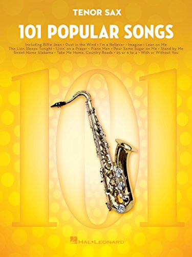 101 popular songs for tenor sax