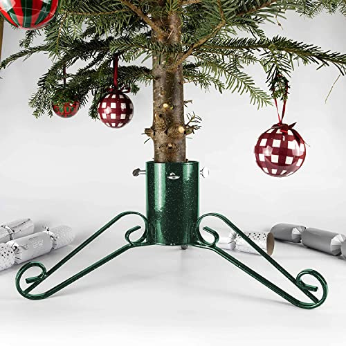 Bosmere G451 Traditionellen Weihnachtsbaumständer 4 Zoll, grün