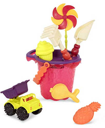 B. toys by Battat 44211 - Sands Ahoy, Sandspielzeug, Mango, Mehrfarbig