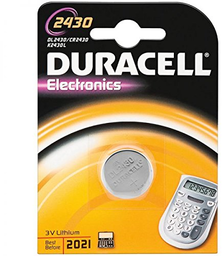 DURACELL Electronics CR REIHE 3V LITHIUM - CR1616 / CR1620 / CR2016 / CR2025 / CR2032 / CR2430 / CR2450 (CR2430)