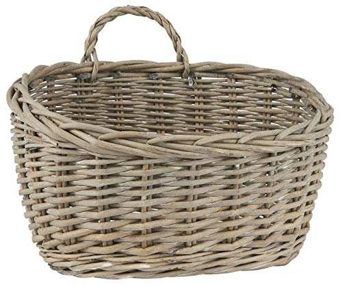Ib Laursen - Wandkorb, Korb - Weide - Oval - 23 x 27 x 31 cm