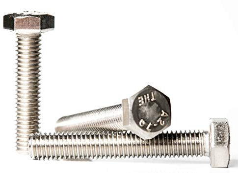 M4 (4mm x 20mm) Hexagon Head Screws Hex Bolts A2 Stainless Steel (Pack of 20) B02BC