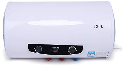 SUBKUDY Chauffe-eau électrique horizontal - Fixation murale + douchette - 220 V - 120 l