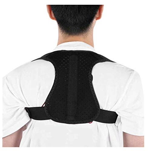 BATCAR Verstellbare Haltungskorrektur, Rückenstütze, Geradehalter, Haltungskorrektur, Haltungstrainer, Unterstützung der Lendenwirbelsäule, Rückenstützen (Größe: XL) charitable