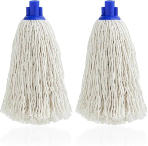 Maya Professional Tools 08055 Serpillière Coton Blanc 250 g (Lot de 2)