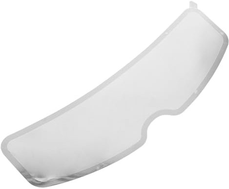 PartyKindom Pellicola Antiappannamento Casco Moto Trasparente Film Anti-nebbia e Antipioggia Per Visiera Adesiva Alta Definizione Per Sicurezza e Visibilità Ottimale