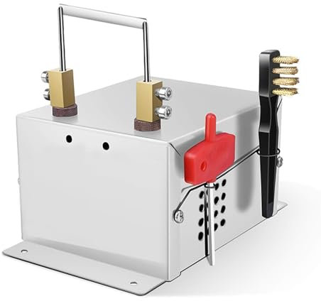 Coupe-corde Électrique À Couteau Chaud 30 W, Machine De Découpe À Chaud De Bureau, Avec Brosse En Cuivre Et Clé, Température Maximale 500 ℃, Largeur De Coupe Max. 60 Mm, Pour Sangles En Tissu Tressé