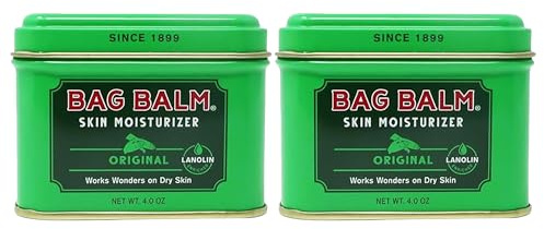 Bag Balm All-Purpose Hydrating Skin Moisturiser For Dry, Cracked Skin (Pack of 2)