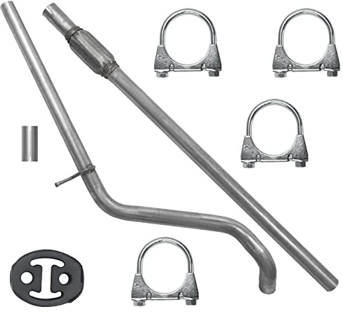 POLMOstrow Auspuff für Fiat Panda 2 II 2003-2012