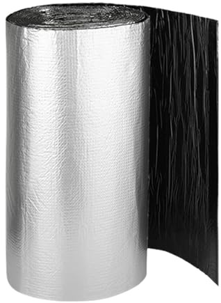 Tapis d'isolation phonique pour camping-car, 200 x 50 cm, autocollant, isolation thermique, matériau d'isolation pour camping-car, pour portes, capot, coffre, châssis, été et hiver