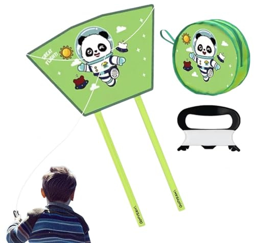 Kinderdrachen - Mit Aufbewahrungsbeutel und Stabiler Konstruktion - Drachenspiel-Set für Kinder & Strandspaß | für Mädchen Kinder – Outdoor Park Garten Hof Wiese Camping Picknick Spiel &