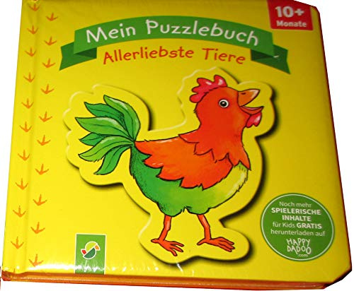 Mein Puzzlebuch Allerliebste Tiere 10+ Monate
