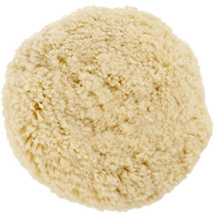 TCP Global 8 100% Wool Polishing & Buffing Pad Double Sided - Wool Buffing Pad for Automotive, Marine, Truck, RV & Compound Cutting
