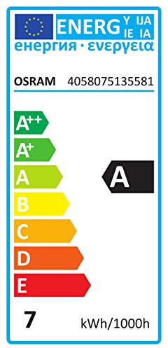 Osram Ampoule, Verre, S14d, 7 W, Blanc