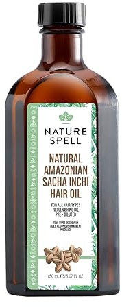 Nature Spell Sacha Inchi Pflegeöl für Haar und Körper, 150 ml