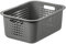 Panier de Rangement Plastique Recyclé 100% - Organisez Votre Maison avec Style - Tout en Respectant la Planète - Recycled 15 - Taille Moyenne - Gris Taupe - SmartStore