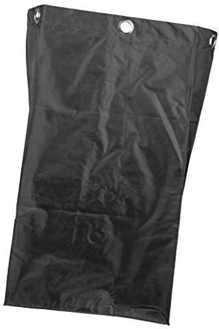 Shiwaki Janitor Trolley Bag For Housekeeping Cleaning Tool Hotel Service Cart Black