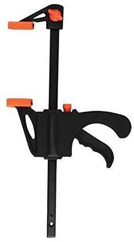 xcbdf Household type 1pcs 4 inch Woodworking Bar F Clamp Clip Hard Grip Quick Ratchet Release DIY Carpentry Hand Vise Tool Applicable models