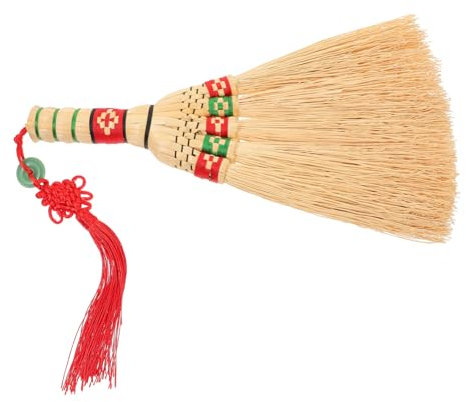 Cabilock Balai Thaïlandais 26C Balai Thaïlandais Thaïlande Clavier Brosse Table Brosse Balayeuse Naturelle Poignée Voiture De Poche Enfant Brosse À Main Balai Style Chinois