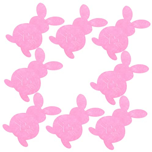 TOPBATHY Entzückende Ostern Bunny Besteck Tasche 8 Stücke Form Beutel Ostern Themed Geschirr