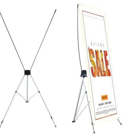 HACSYP Posterständer, verstellbare Fototafel, bodenstehender Sockel, Menü-Display, Schilder-Clip-Rahmen, for die Präsentation von Hochzeiten/Geschäftsaktivitäten(Size:80 * 180CM)