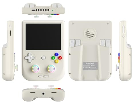 Meiurlex RG406V Console di Gioco Portatile, 5,48 IPS Pollici Unisoc T820 Android 13 Emulatore Console Supporto 5G WiFi Bluetooth 128G Carta di TF con 4000+ Giochi Classici