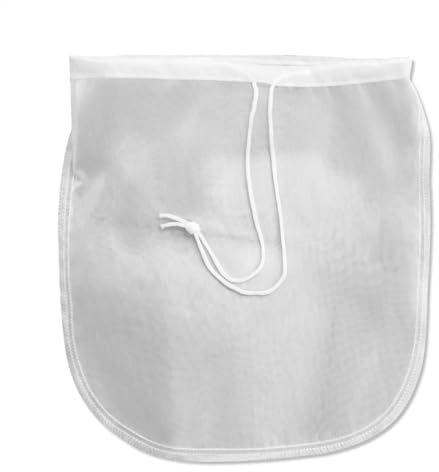 Sacchetti per succhi – 80 sacchetti per latte di noci, 30,5 x 30,5 cm, riutilizzabili, per uso alimentare, ultra resistente, rete di nylon, latte di mandorle, succhi di frutta, birra fredda