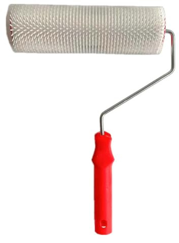 Defoaming Roller Brush Self Compounding Roller Level Reading Screed Spike Roller Bubble Removal Tool Cement Floor Deforming Tool