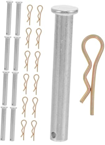 Mipcase 20 Sets Steel Scaffolding Coupling Pin Clips Locking Pins for Scaffolding Systems and Structures with Quick Installation, Convenient Adjustment, for Construction Use