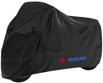 SJSHOPS Motorrad Abdeckplane Outdoor für Suzuki GSXR 1300,Wasserdicht Winterfest Staubdicht UV-Schutz,Oxford Motorradgarage Abdeckhaube Motorradplane Schutzhülle