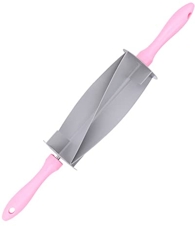 FLEXMAN Mattarello per Croissant, Rullo da Multifunzione in Plastica Antiaderente, Mattarello Tagliapasta per Croissant, Utensili da per Pasticceria, Pasta Fresca