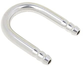 PawwJoy Aquarium Filterrohr Schlauch U Form & 12/16 & 16/22 Adapteranschluss Set aus Edelstahl für Wasserfilter Pumpen- U Stecker