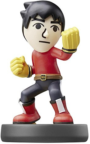 Nintendo Wii U: Amiibo Lottatore Mii Figurina - Limited Edition