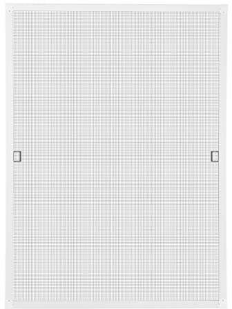 Schellenberg 70042 Insektenschutz Fenster Premium, Fliegengitter mit Rahmen aus Aluminium, 140 x 150 cm, Weiß