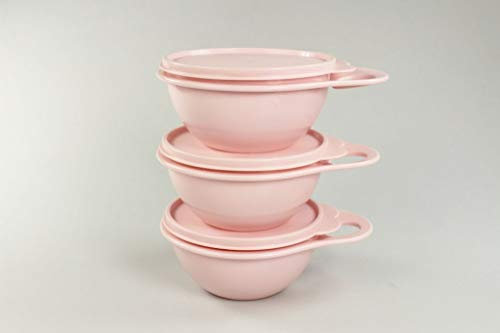 Tupperware Rührschüssel Maximilian 600 ml rosa Salat Mini Schüssel Salatbar (3)